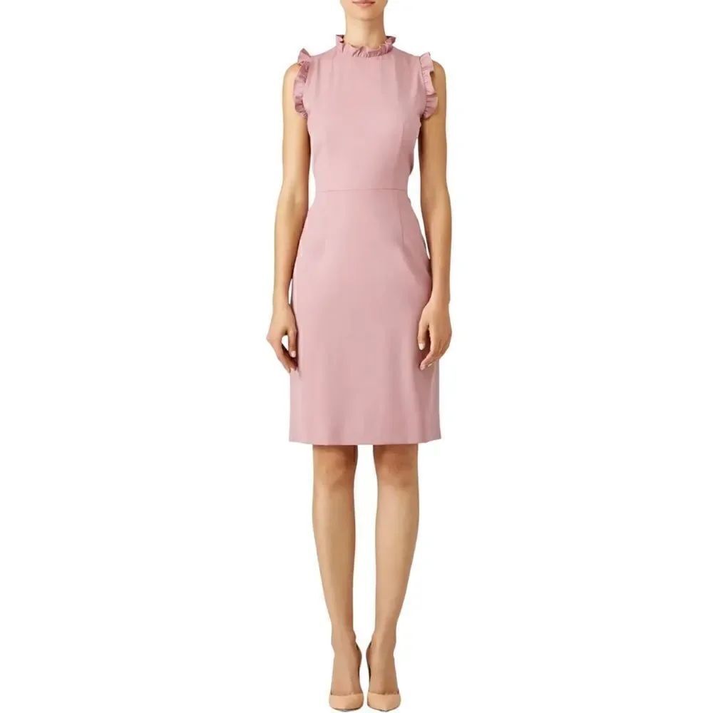Rebecca Taylor Spring Ruffle Sheath Dress Size 0